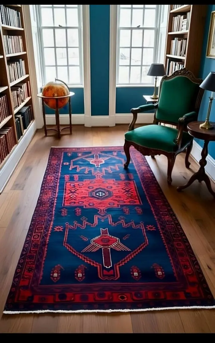 Art Deco Perser Koliai Rug Carpet - Image 4