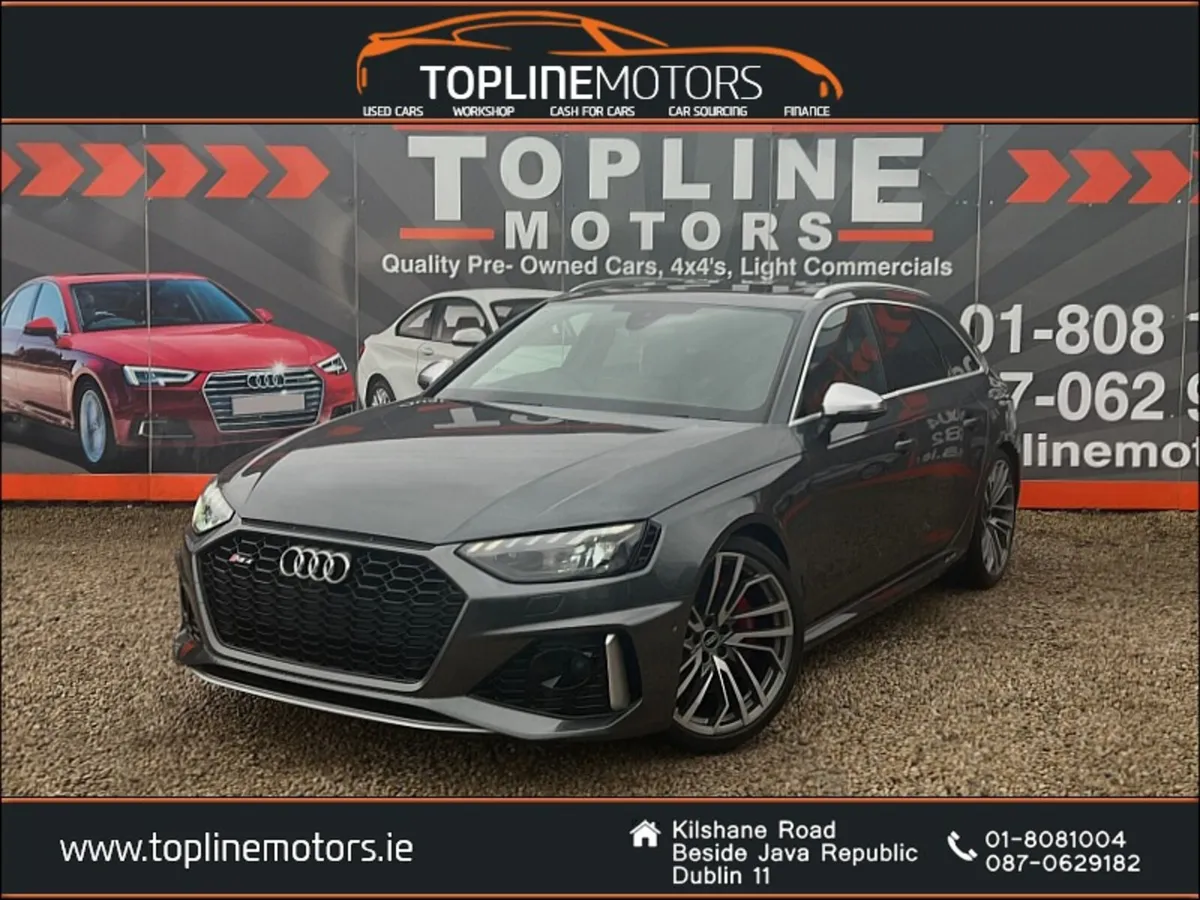 //RS4 COMMERCIAL//€333 TAX//PANROOF//2 SEATER// - Image 1