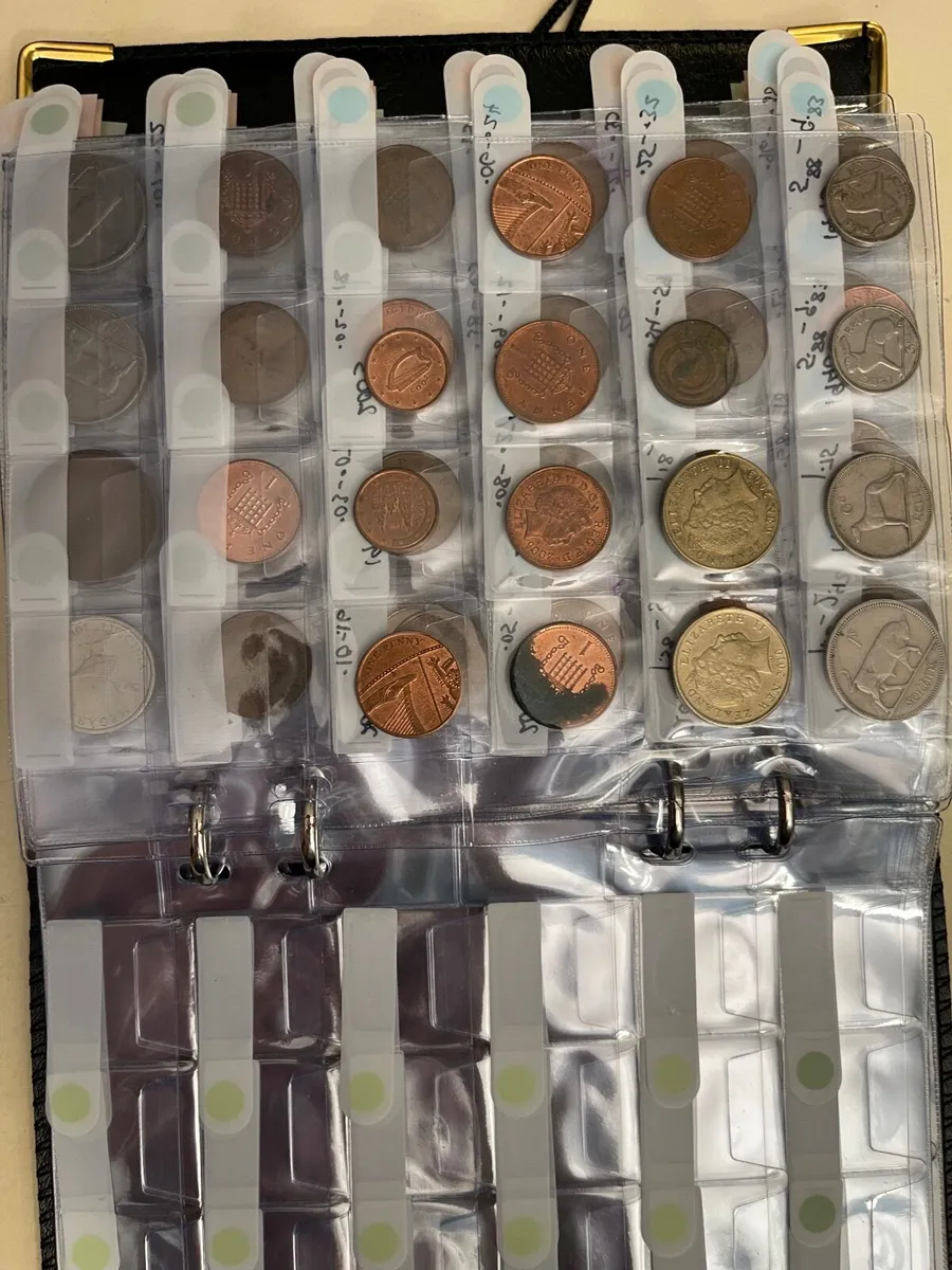 Collection of Irish & European Coins – 1900s–2000s - Image 1