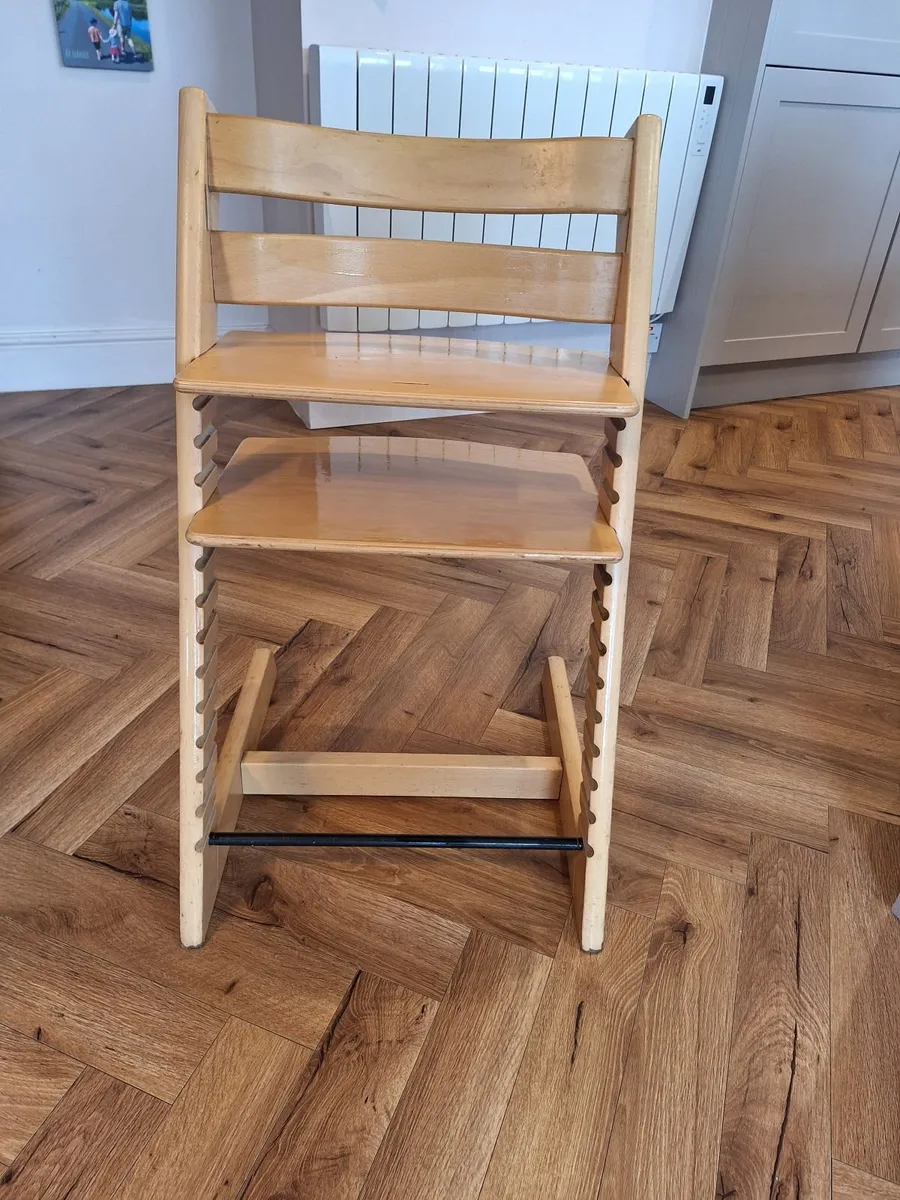 Tripp Trapp High Chair in Neutral - Image 1