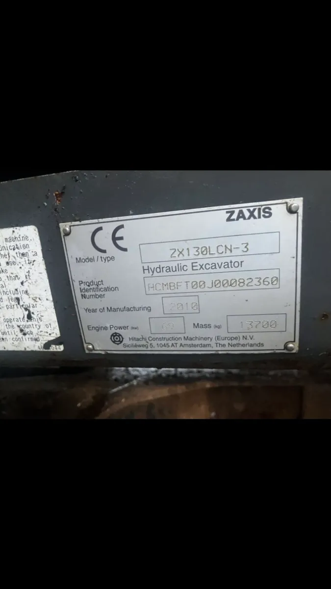 Hitachi zx130-3 - Image 4