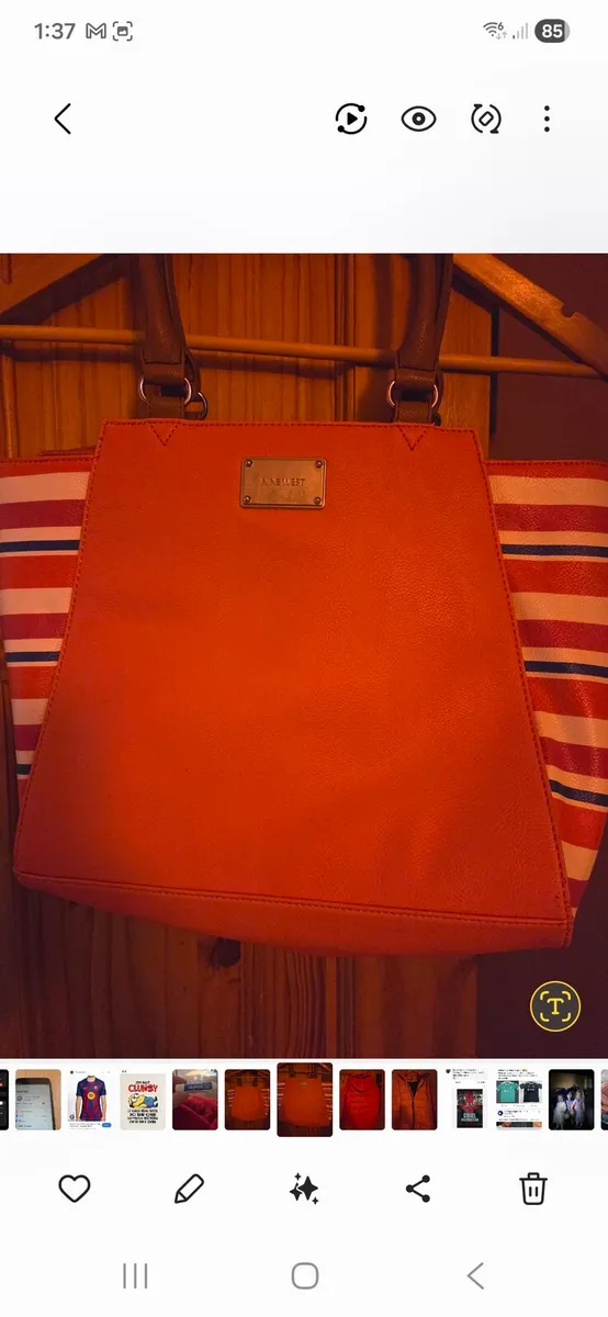 Orange jacket n handbag - Image 2