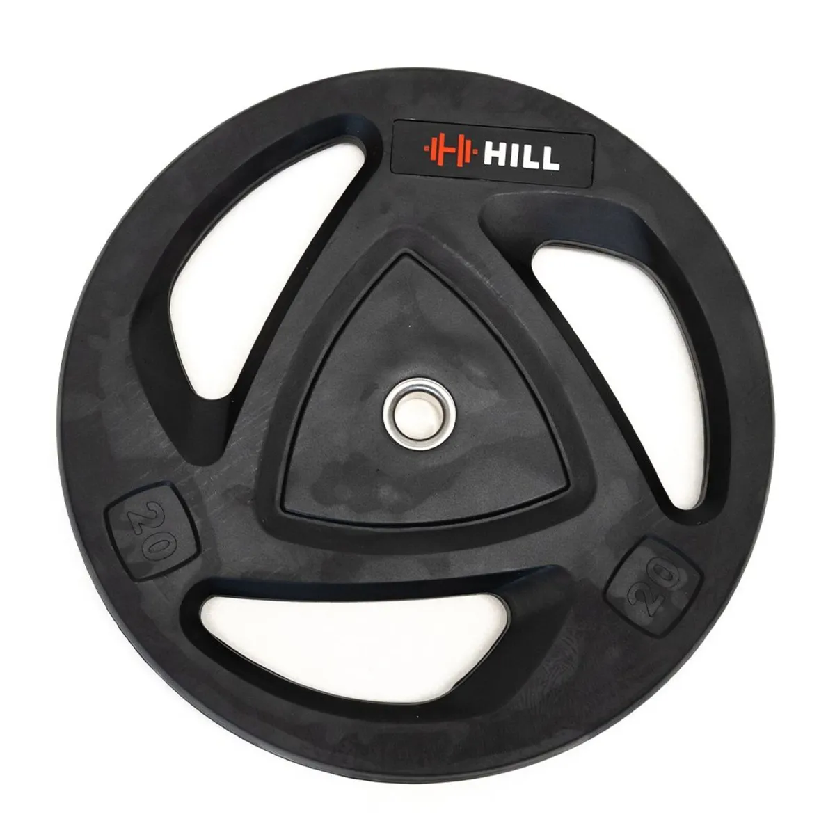 1" Rubber Coated Plates (Pairs) - Weights Gym - Image 2