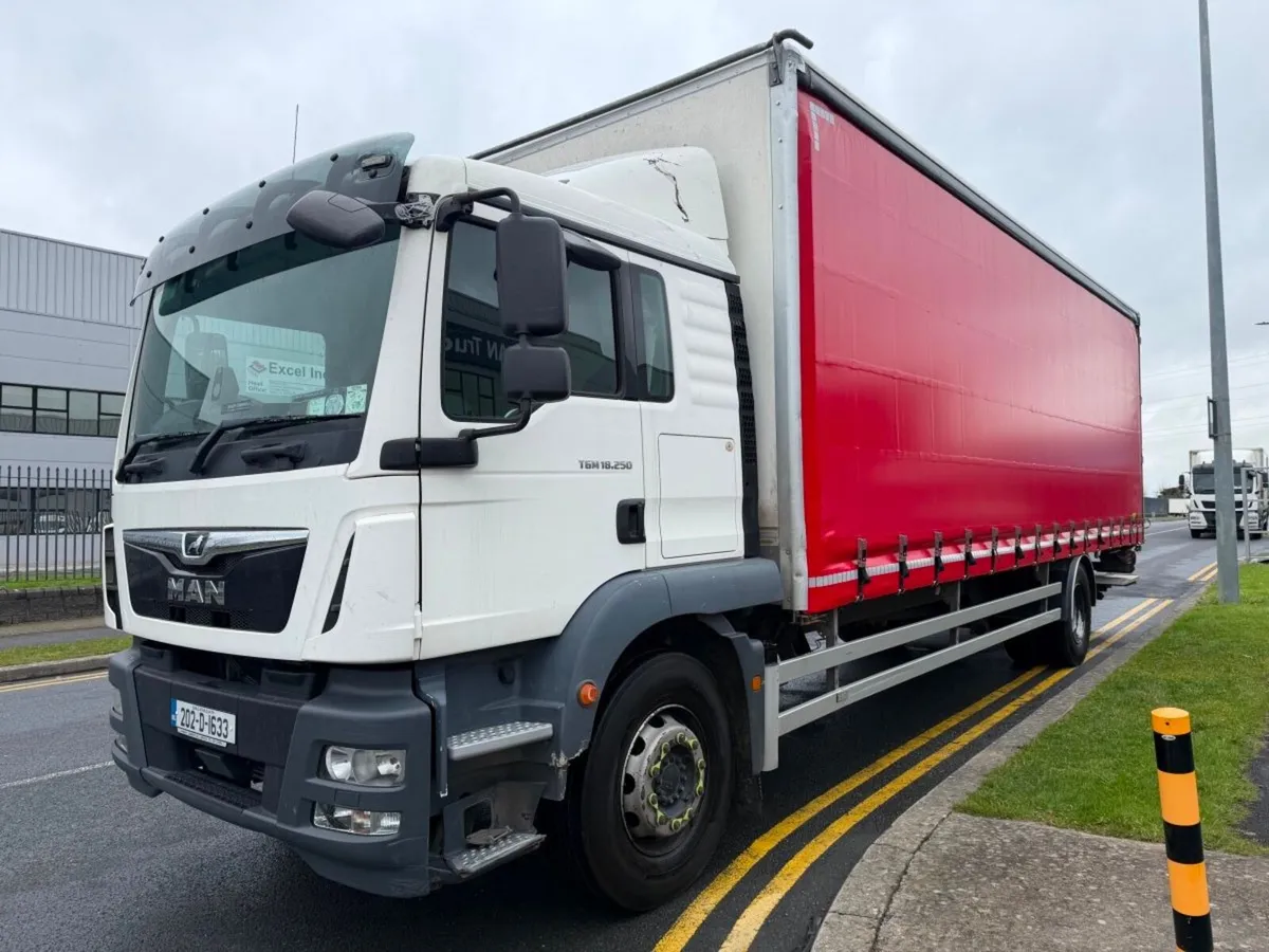 Man TGM 18.250 Curtainside - Image 3