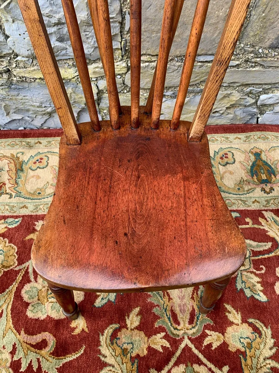 Vintage Windsor Hoop Back Kitchen Chair. - Image 4