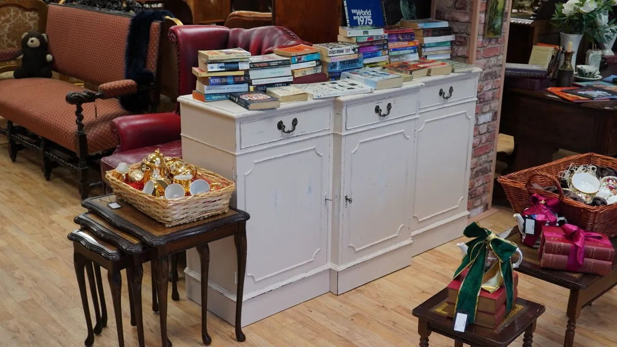 Old Mill Shabby Chic Sideboard - Image 1