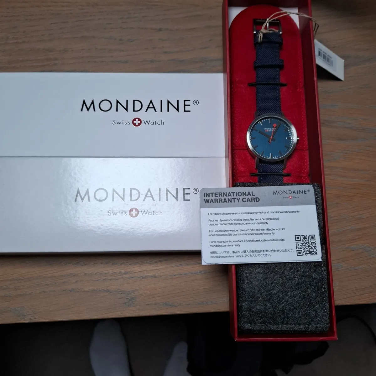 New Mondaine Watch