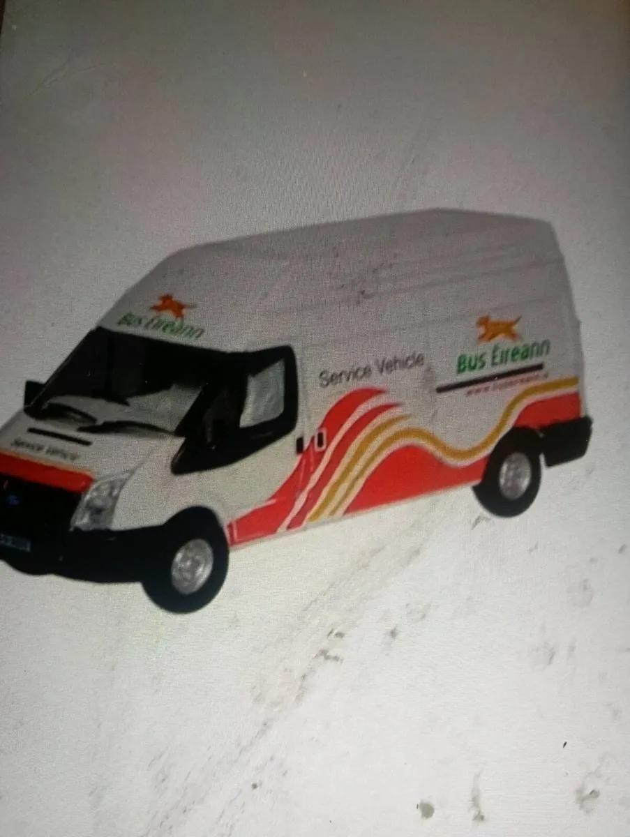 OOXFORD DIE-CAST BUS EIREANN FORD TRANSIT VAN LWB - Image 3