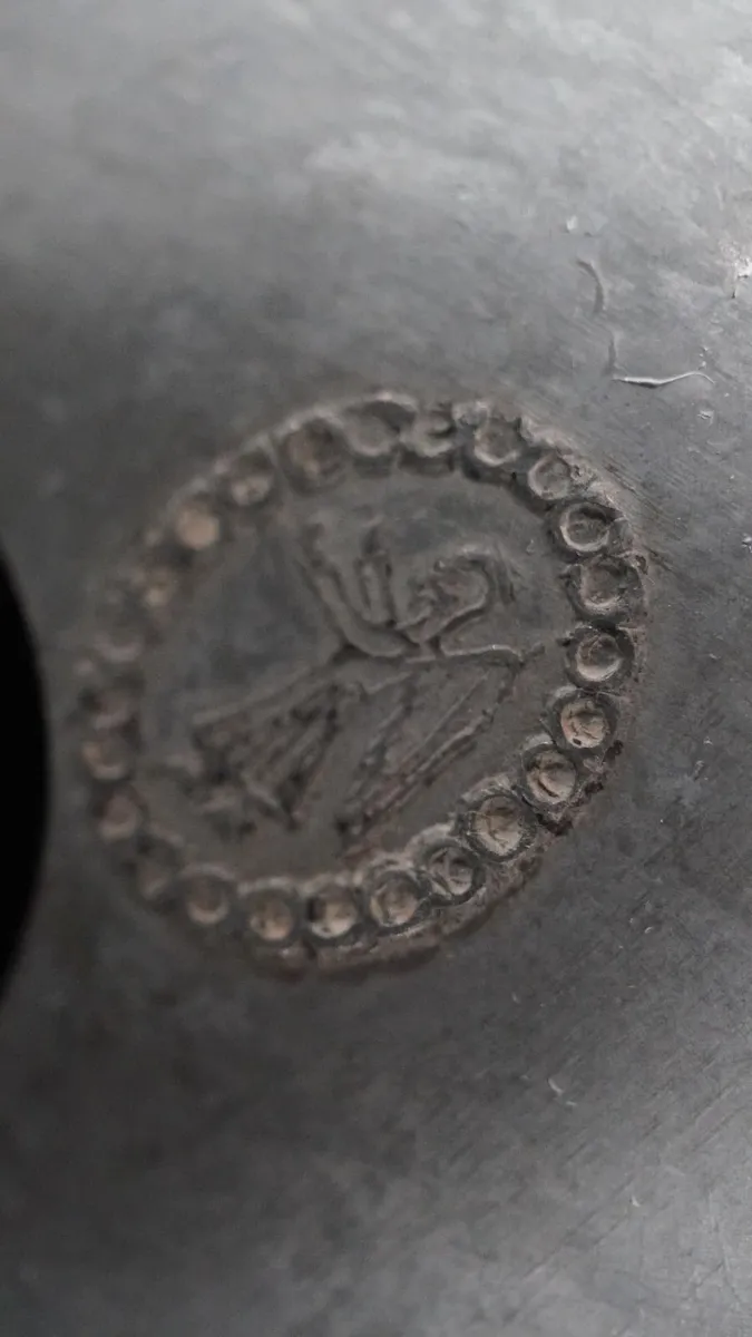 Vintage Set of 5 Pewter Mugs - Image 3