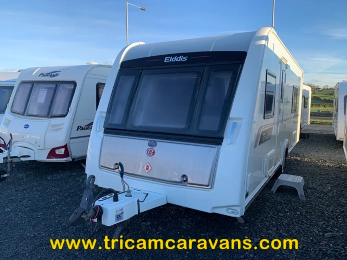 2013 Elddis Crusader Shamal Fixd Sgl Beds, 1 Owner - Image 1