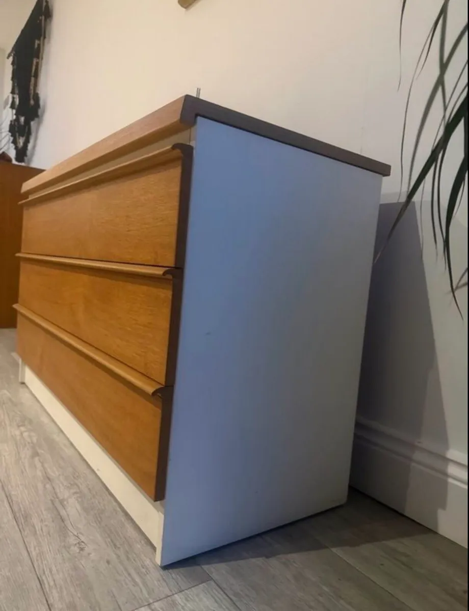 Mid Century Chest of Drawers with Mirror - Image 2