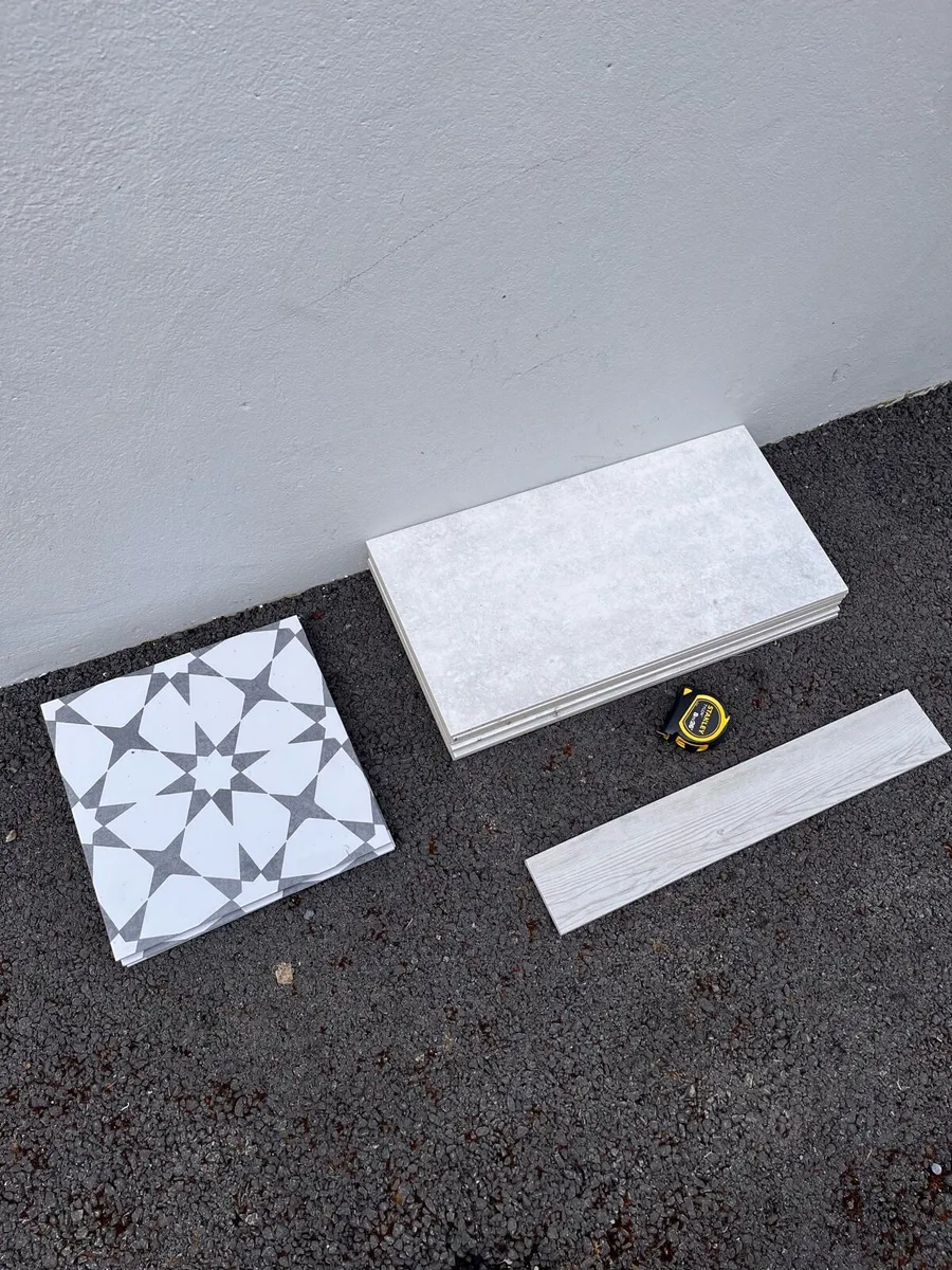 Unused Tiles x 3 types for SALE - Image 1