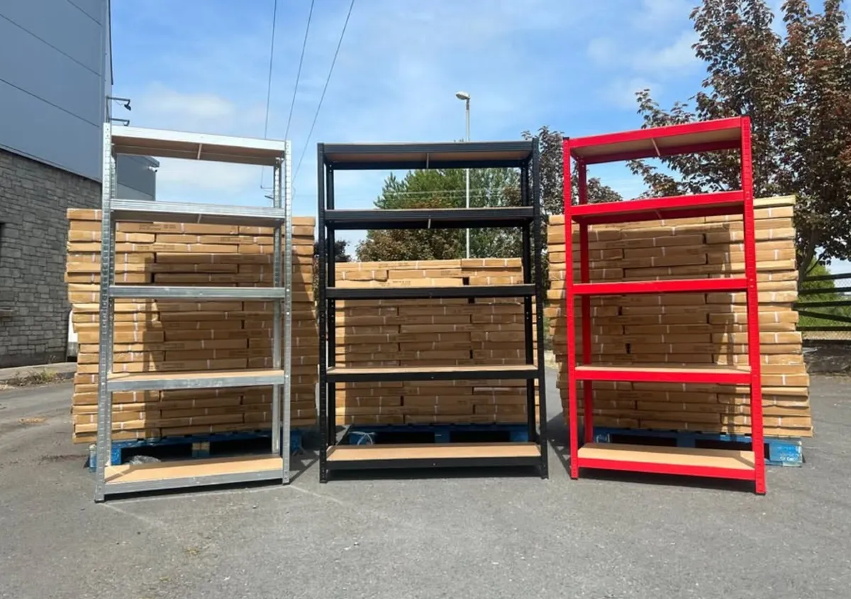 5x bays flatpack shelving - Image 4