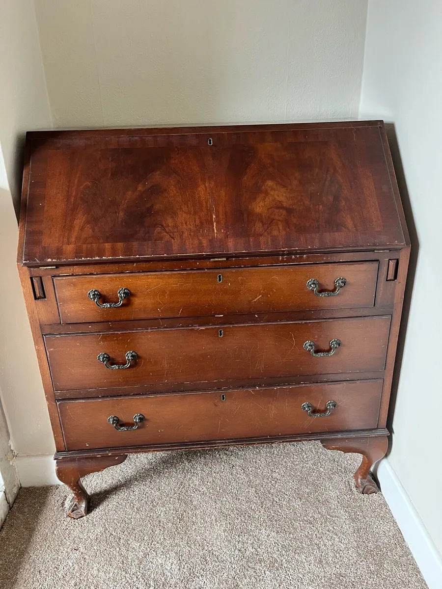 Antique Writing Desk - Image 1