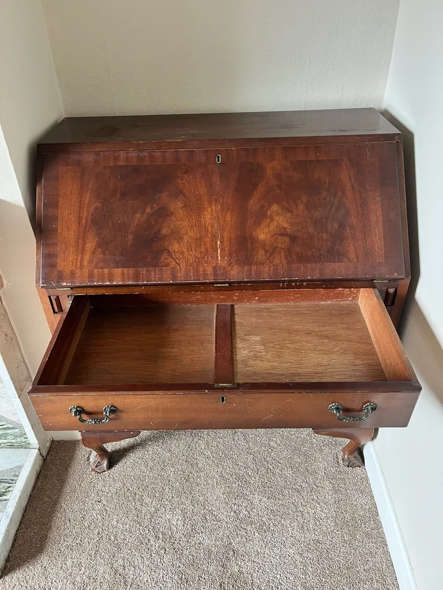 Antique Writing Desk - Image 3
