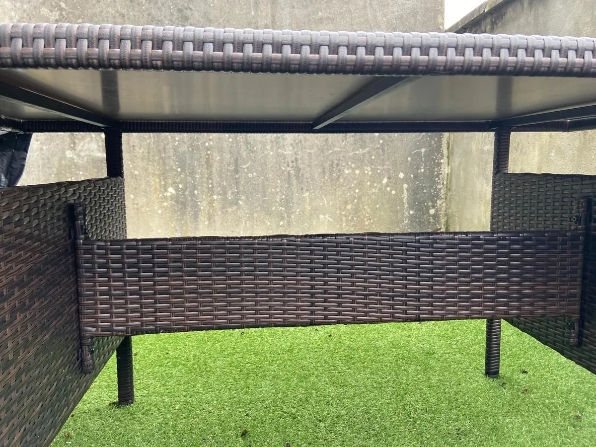 Outdoor Garden Table - Top: Glass - Image 2