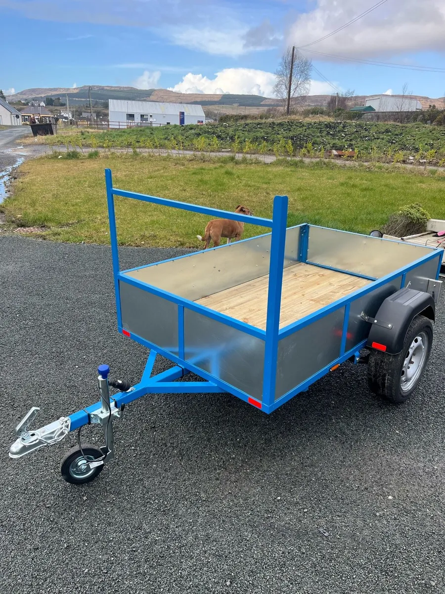 Brand new 6ft8in x4ft car trailer - Image 1