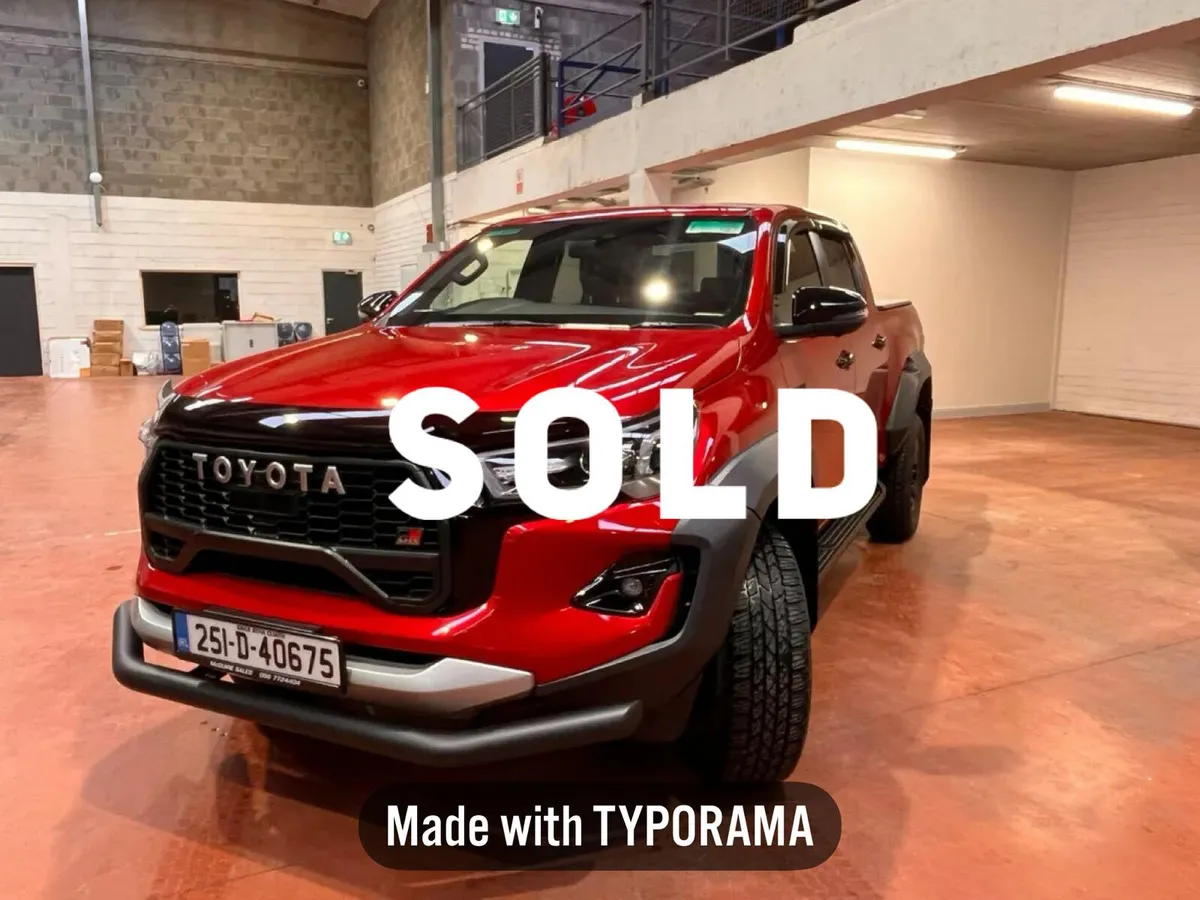 2025 Toyota Hilux GR Sport - Image 1