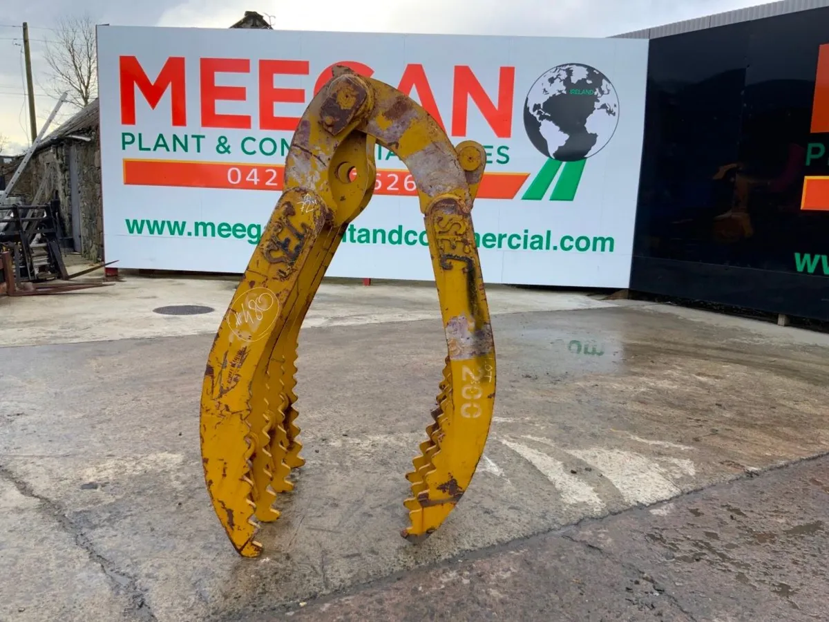 7 TYNE MANUAL GRAPPLE...80mm PINS.......2132a. - Image 3