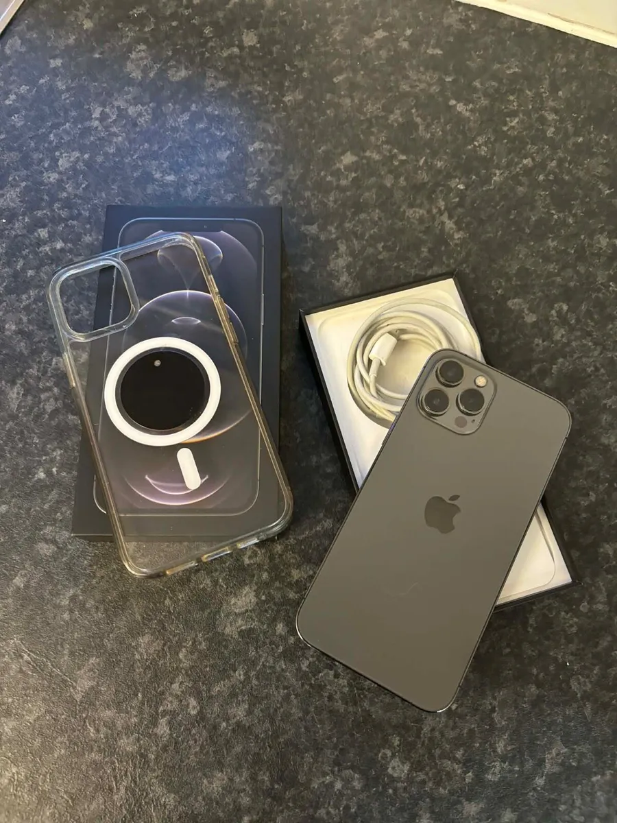 iPhone 12 Pro Max sim free 128GB with box acces - Image 2