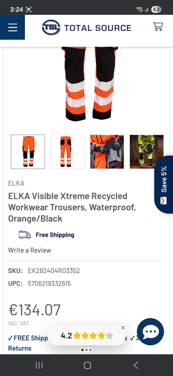 Work trousers - Image 1