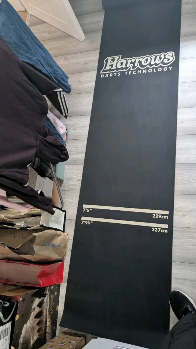 Rubber Dart Mat - Image 1