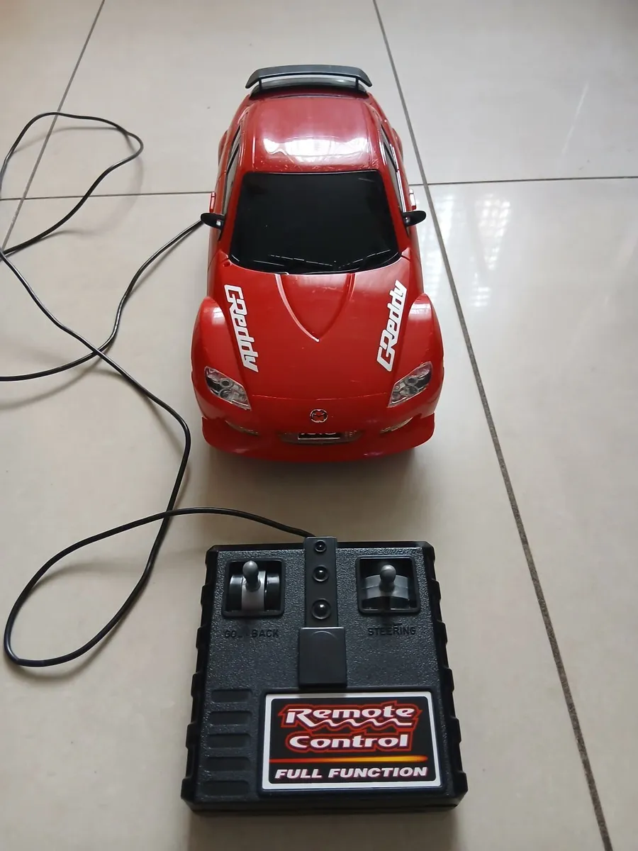 RC Mazda RX-7 GReddy Drift Car – JDM Tuner Style - Image 1