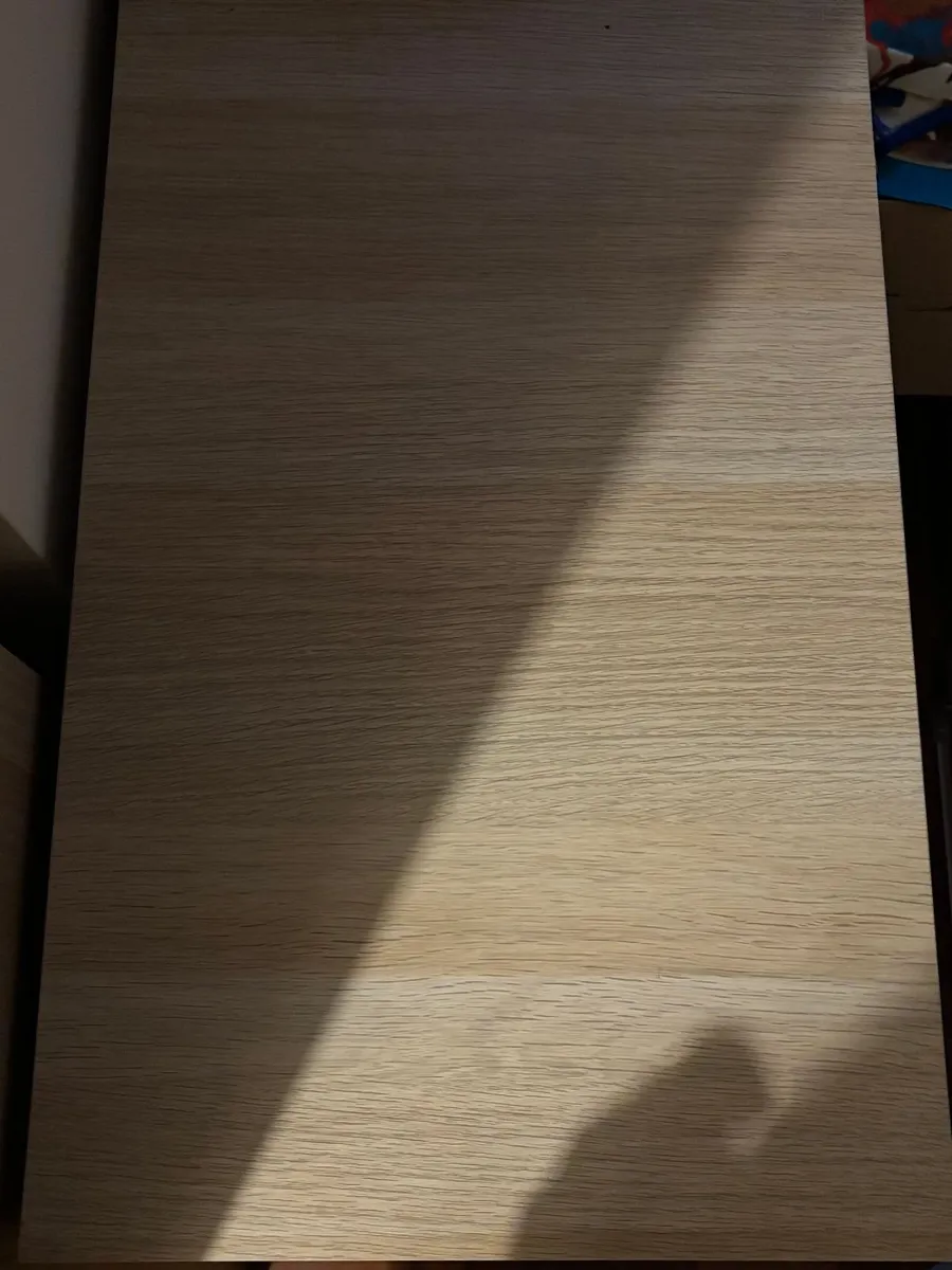 5-Drawer Storage Unit  White Stained / Oak Effect - Image 2