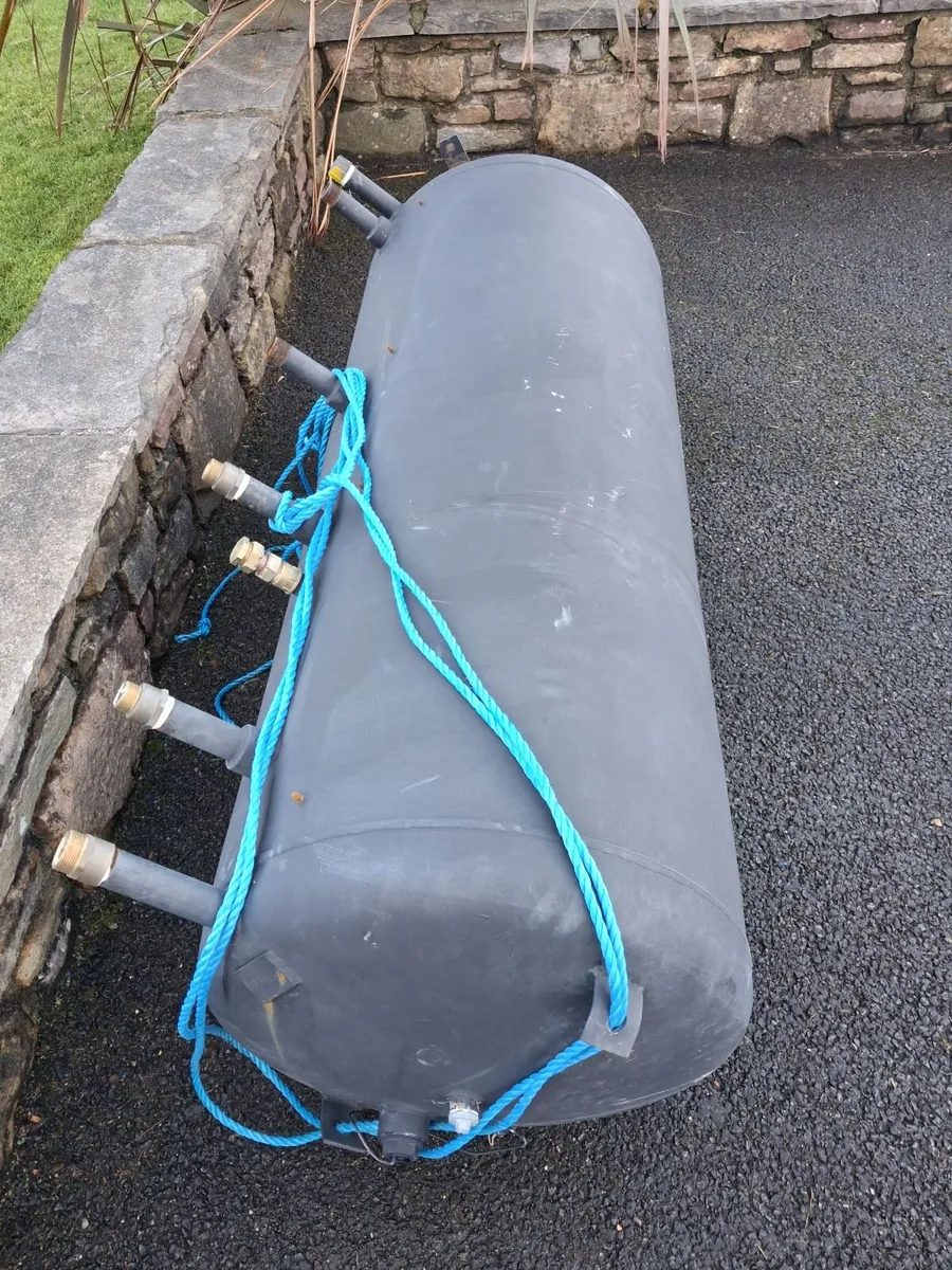 Scrap metal 300L steel water cylinder