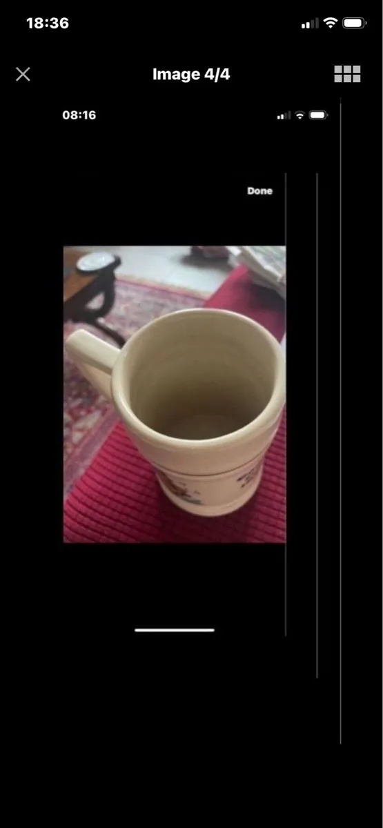 Good Luck From Ireland Ceramic tankard - Image 4