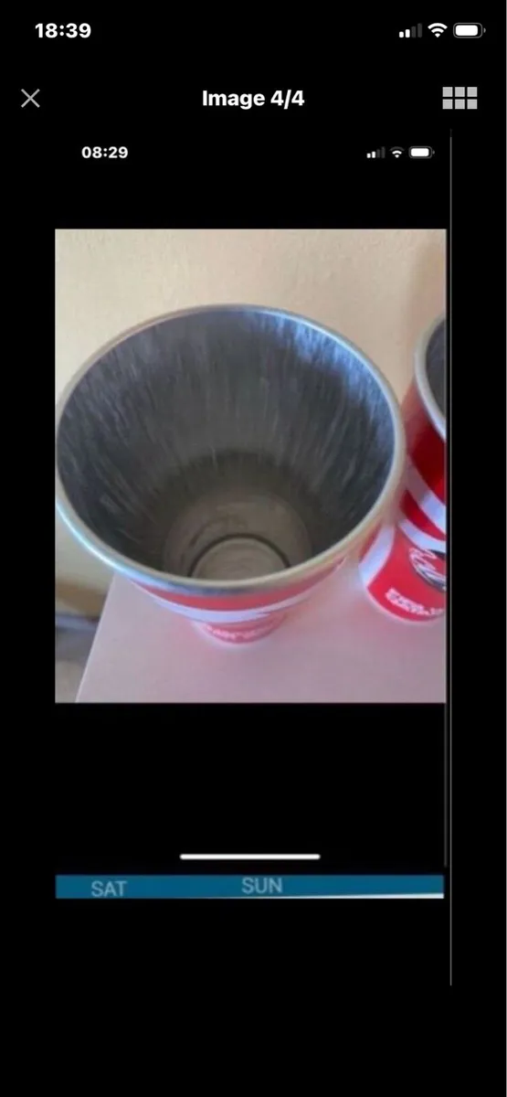 World Cup Qatar 2022 World Cup Aluminium Cups - Image 4