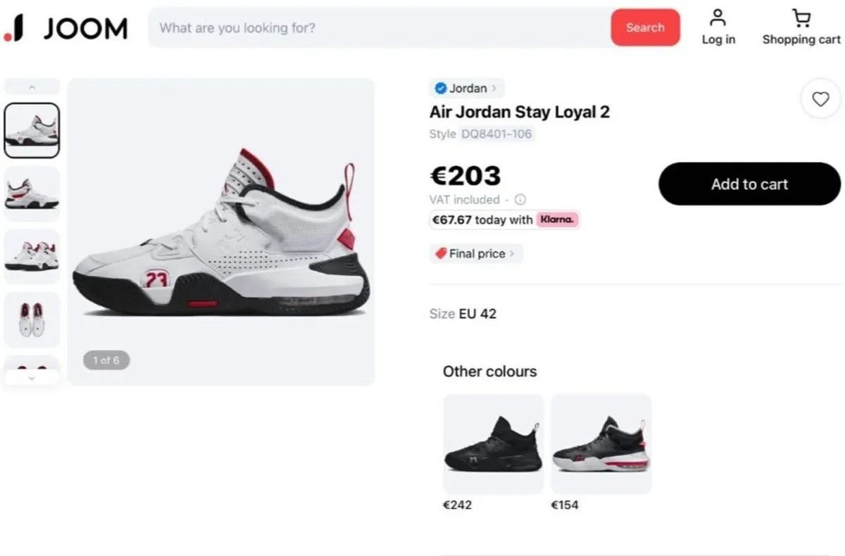 New Air Jordan Runners - Image 1