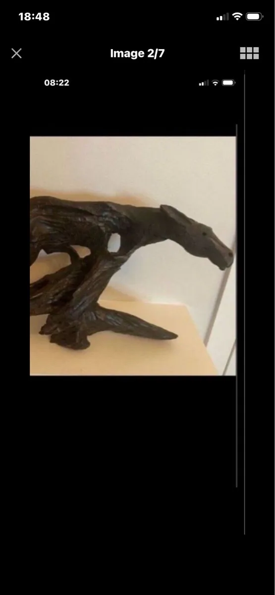 Bog Oak Art Sculpture - Image 2