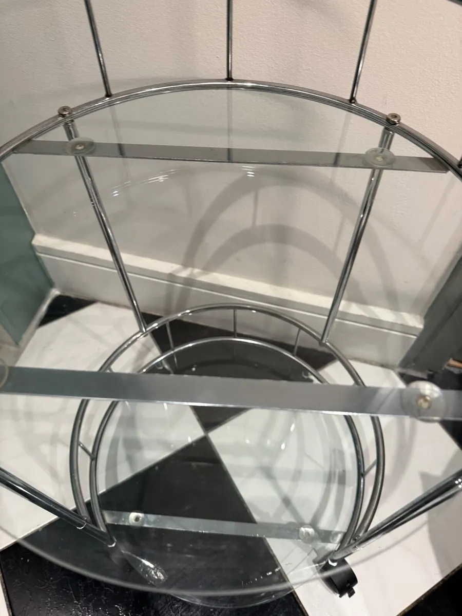 Drinks bar trolley storage new never used - Image 2