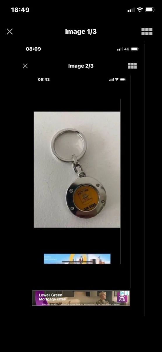 Cutty Sark Key Ring/ Trolly Coin - Image 1