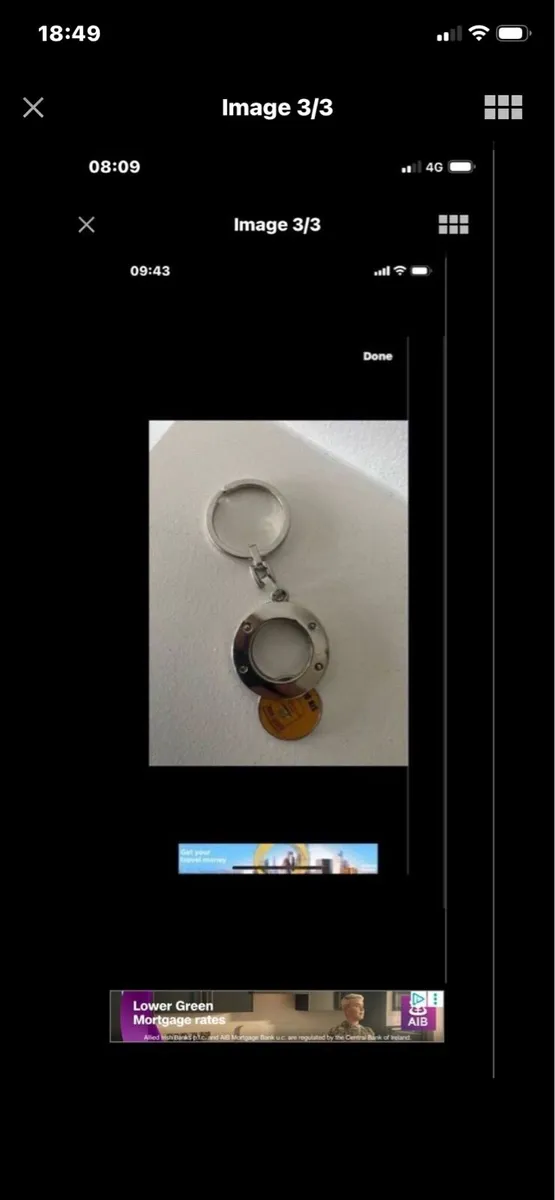 Cutty Sark Key Ring/ Trolly Coin - Image 3