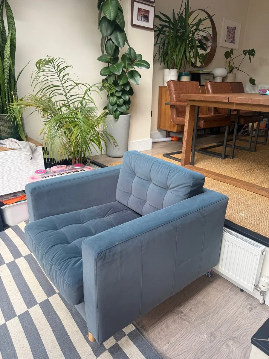 IKEA armchair grey - Image 4