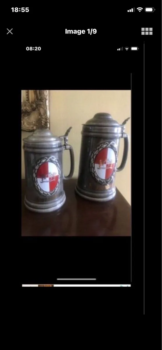 Vintage Kronembourg Stein Set - Image 1