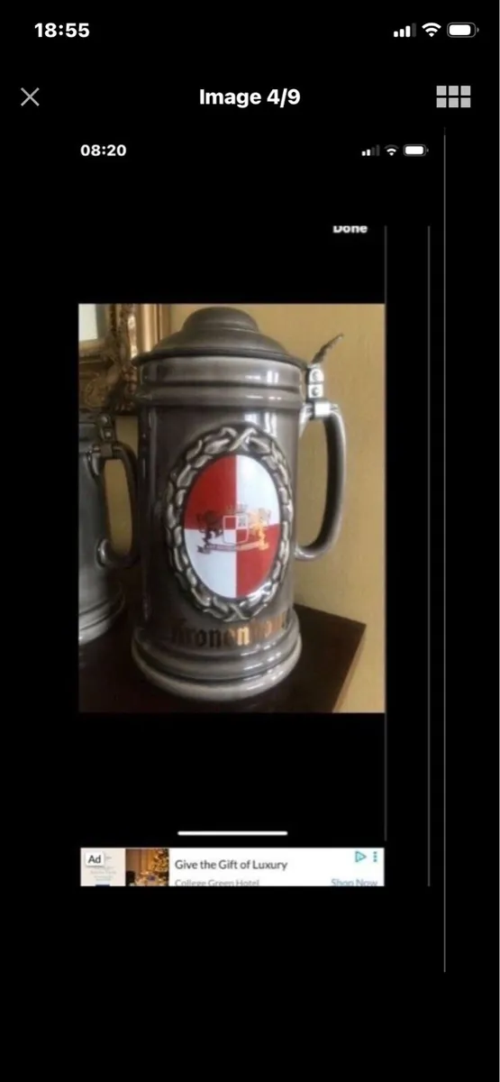 Vintage Kronembourg Stein Set - Image 4