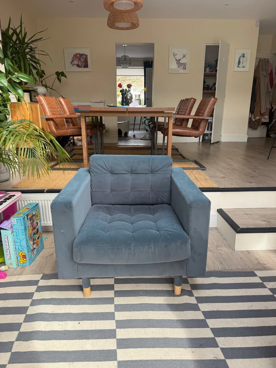 IKEA armchair grey - Image 1