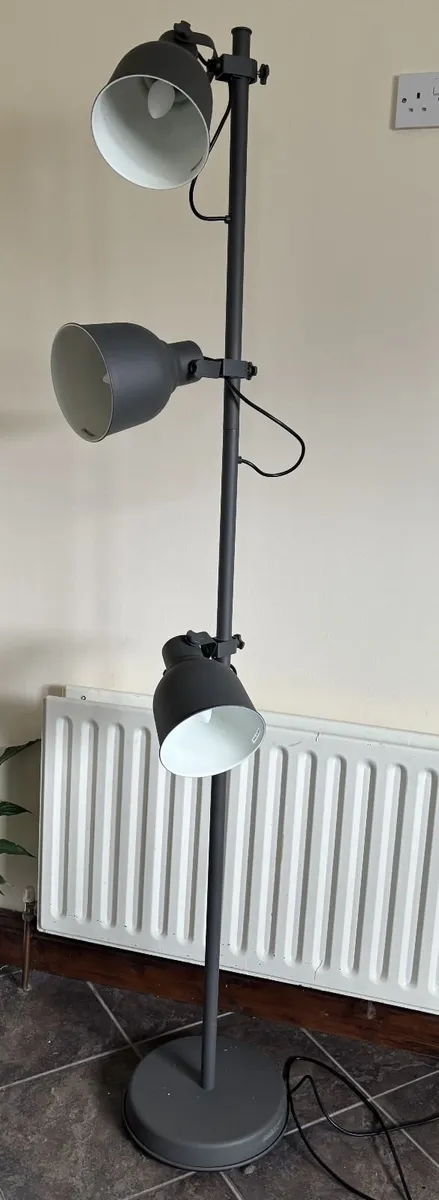 IKEA HEKTAR Floor Lamp with 3 Adjustable Spotlight - Image 1