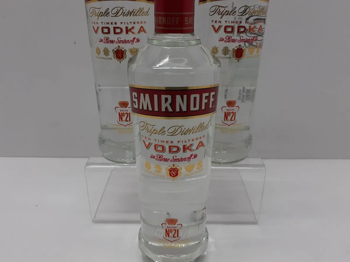 Online Auction Of Bottles Of Smirnoff Vodka & More - Image 4