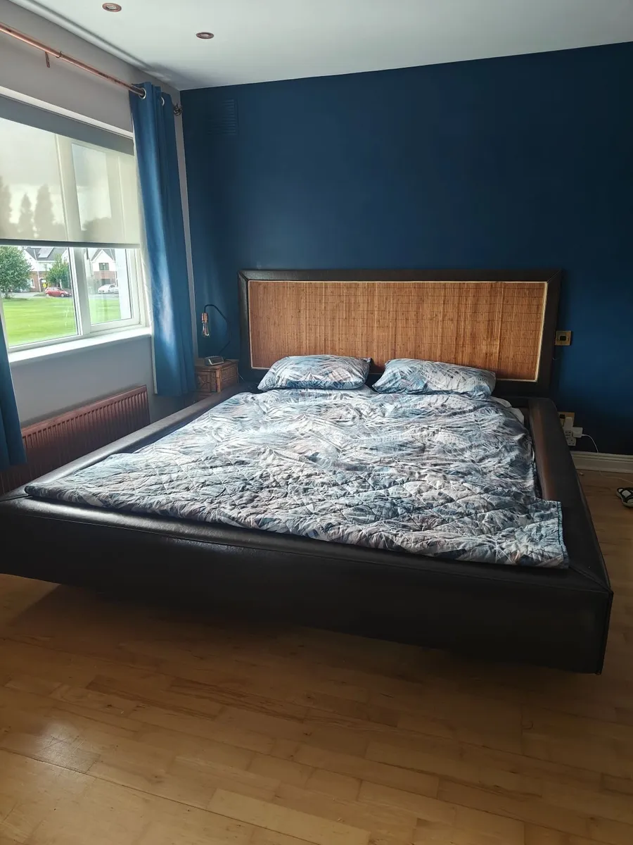 King Size Bed Frame - Waterbed - Image 3