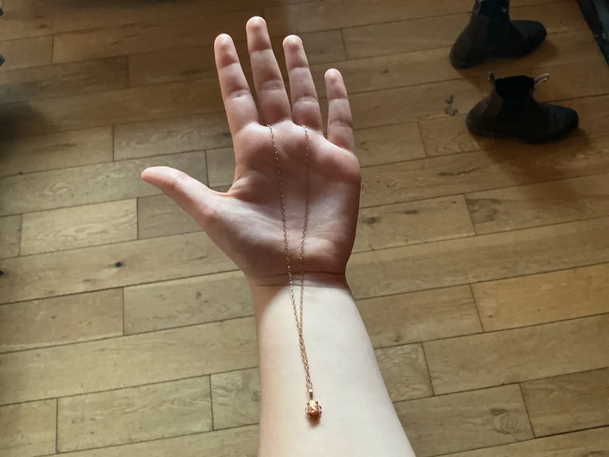 Cameo 9 karat gold chain - Image 3