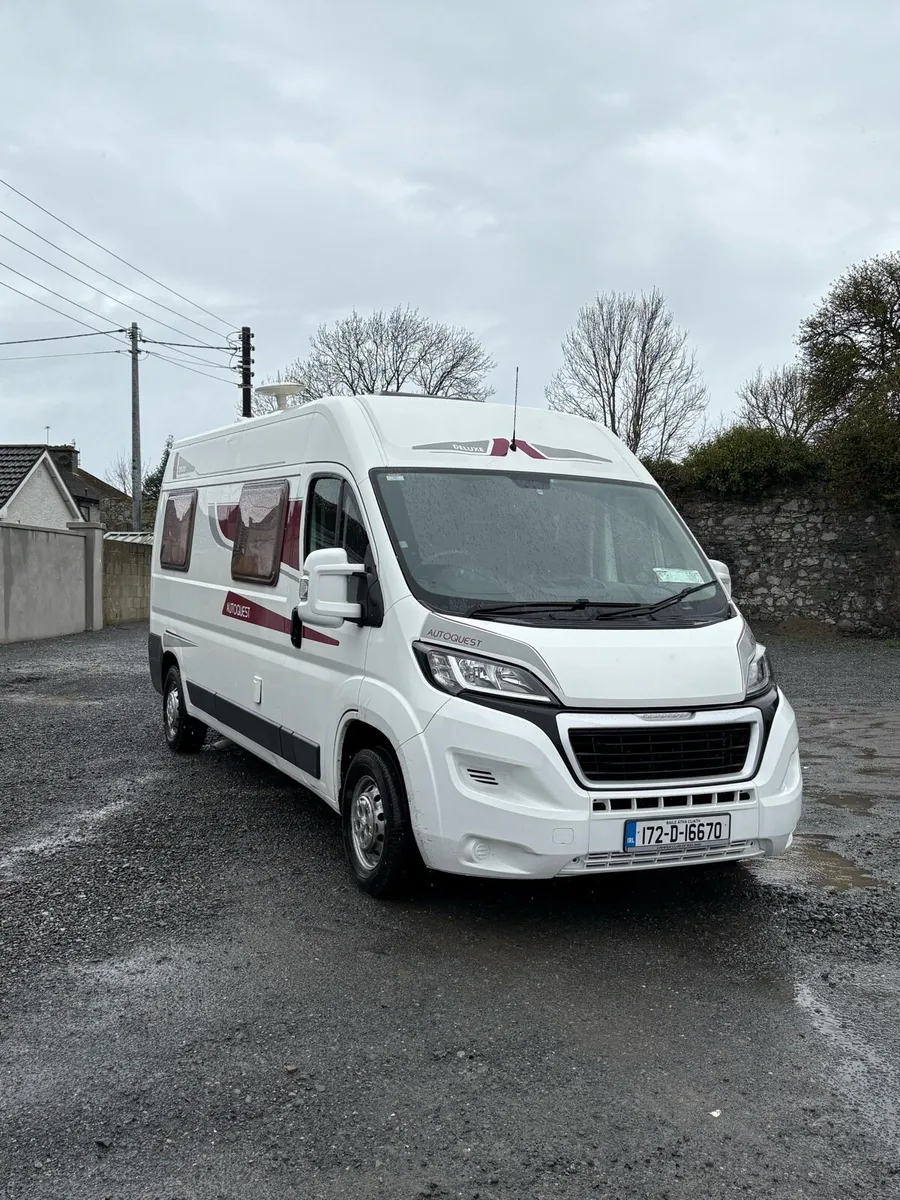 2017 PEUGEOT BOXER 4 BERTH CAMPERVAN - Image 1