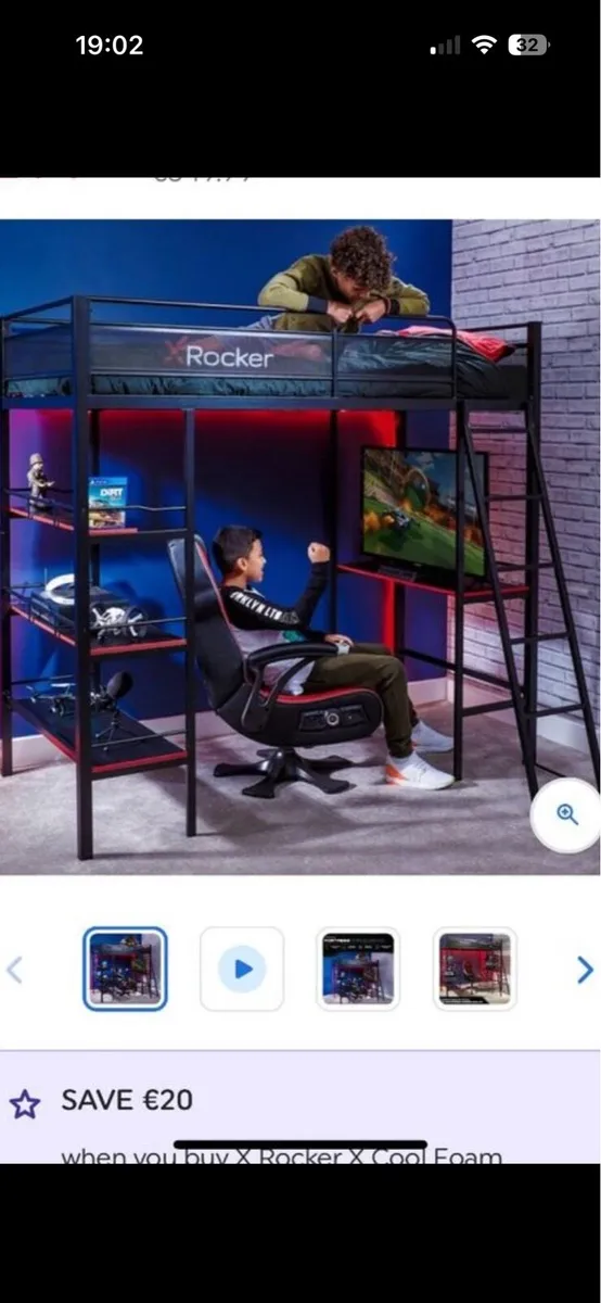 Kids gaming bed - Image 1