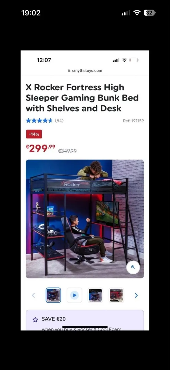 Kids gaming bed - Image 2