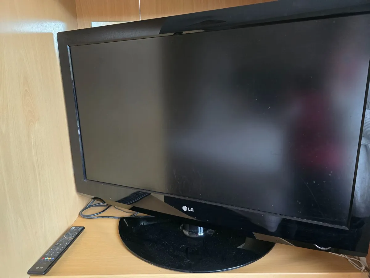 42" LG TV (not smart) with Chromecast included