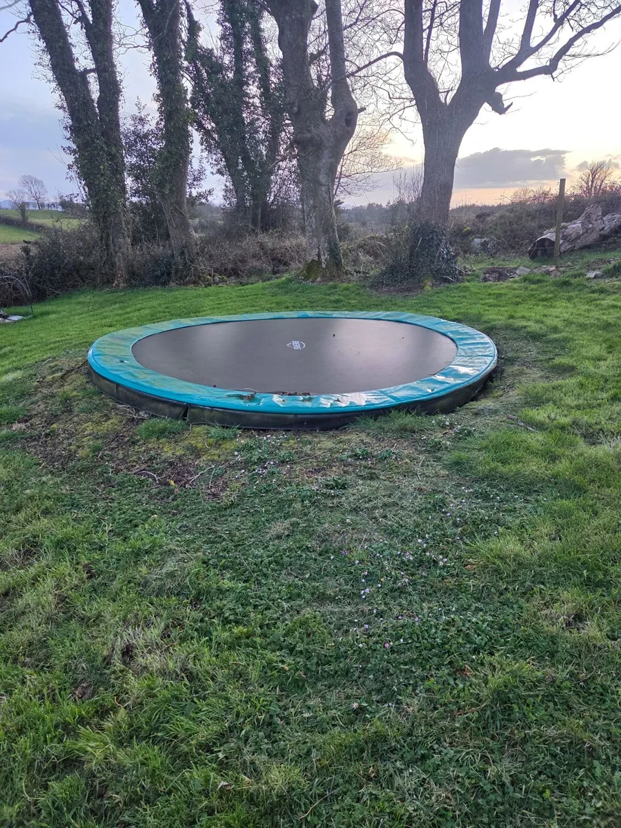 Trampoline 14ft inground - Image 2
