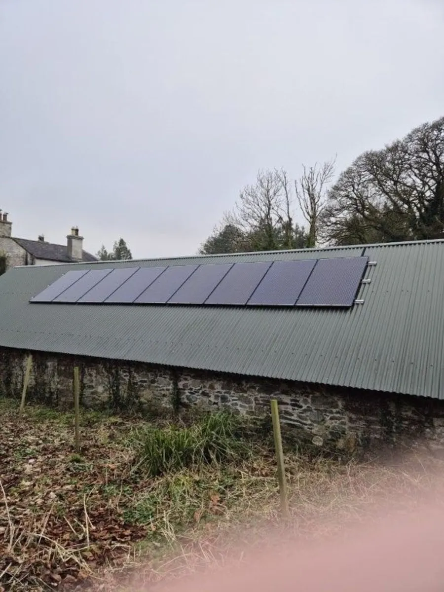 2.7kwp solar systems - 9 panels + SMA Inverter - Image 1